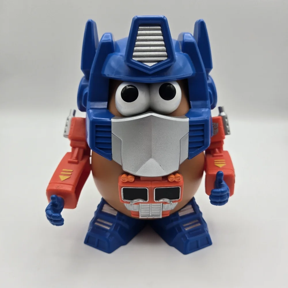 Vintage 2006 Playskool Mr Potato Head Transformers Optimus Optimash Prime Toy